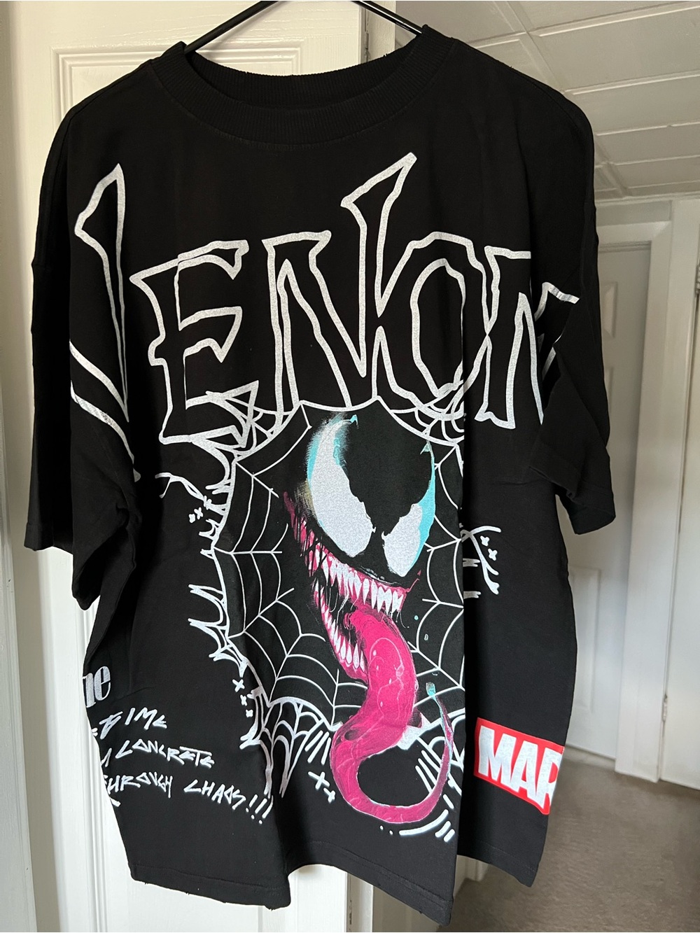 Civil Regime x Marvel x Venom Oversized T-Shirt